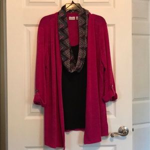 Professional attire one piece looks like 3 pieces